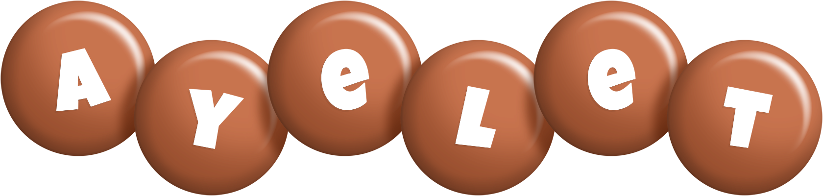 Ayelet candy-brown logo
