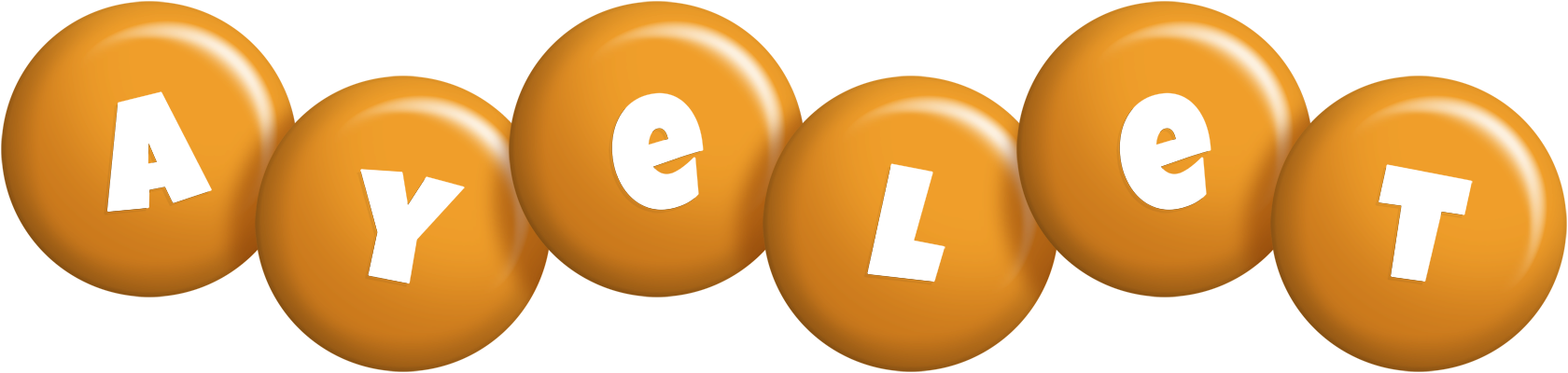 Ayelet candy-orange logo
