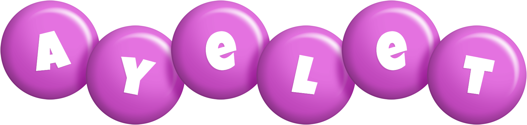 Ayelet candy-purple logo