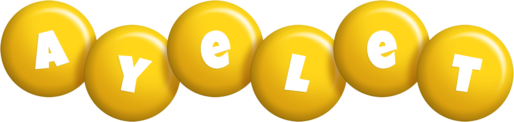 Ayelet candy-yellow logo