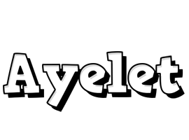 Ayelet snowing logo