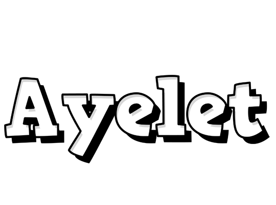 Ayelet snowing logo