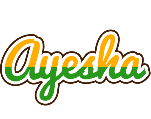 Ayesha banana logo