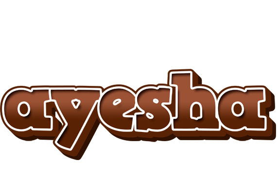 Ayesha brownie logo