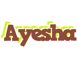 Ayesha caffeebar logo