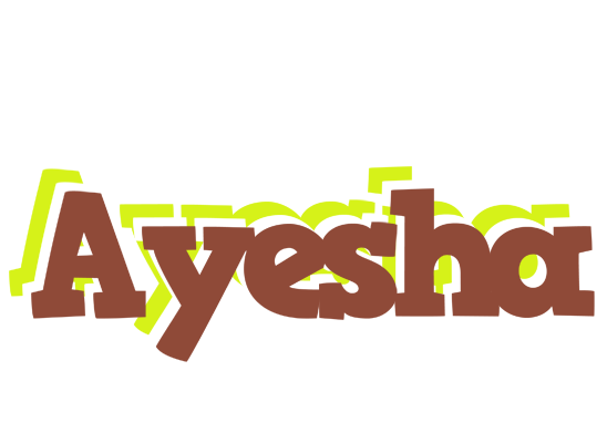 Ayesha caffeebar logo