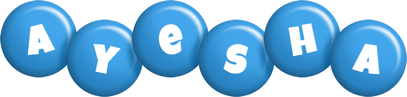 Ayesha candy-blue logo