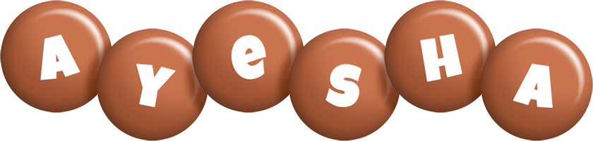 Ayesha candy-brown logo