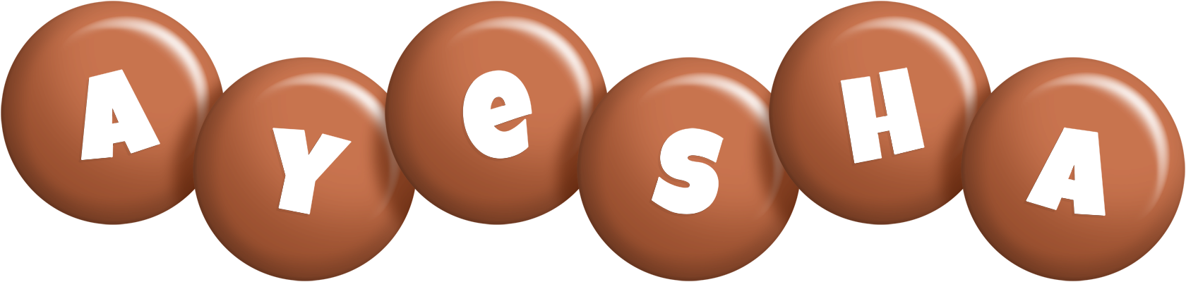 Ayesha candy-brown logo