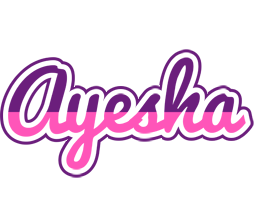 Ayesha cheerful logo