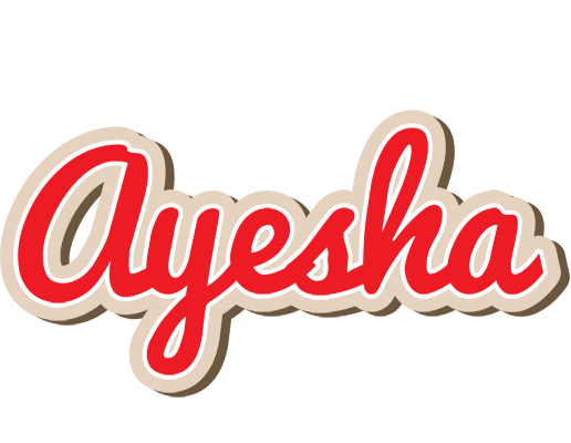 Ayesha chocolate logo