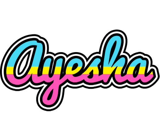 Ayesha circus logo