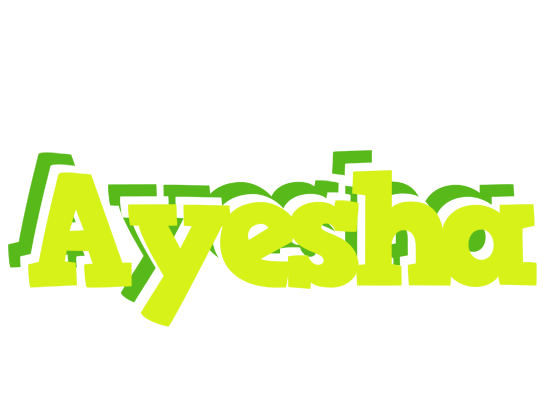 Ayesha citrus logo