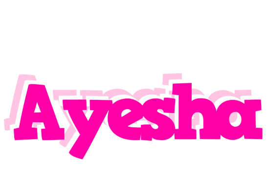 Ayesha dancing logo