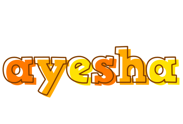 Ayesha desert logo