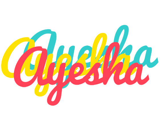 Ayesha disco logo