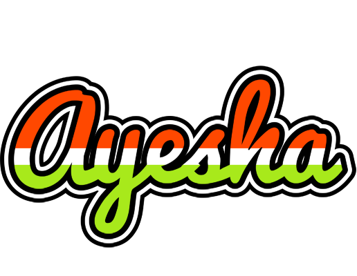 Ayesha exotic logo