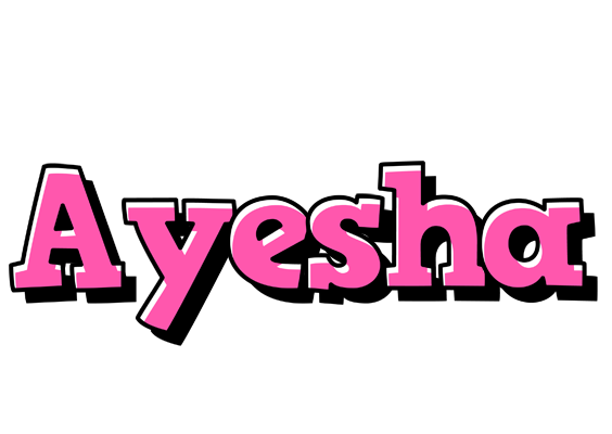 Ayesha girlish logo