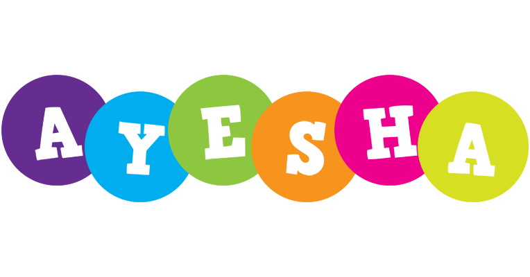 Ayesha happy logo