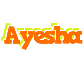 Ayesha healthy logo