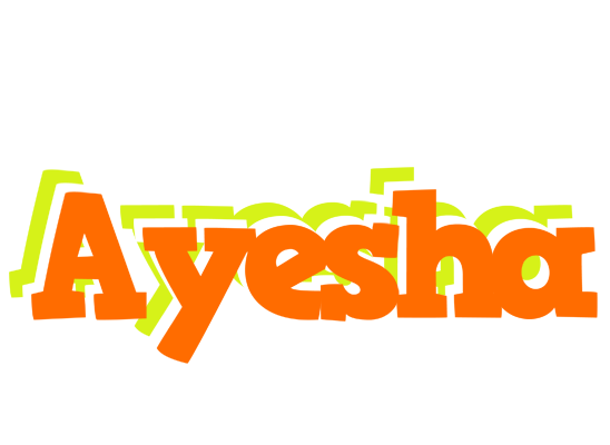 Ayesha healthy logo