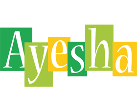 Ayesha lemonade logo