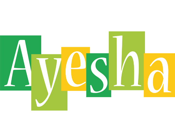 Ayesha lemonade logo