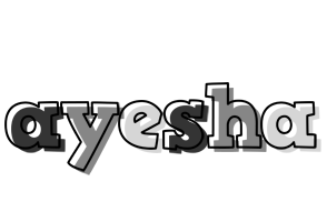 Ayesha night logo