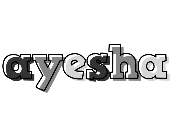 Ayesha night logo