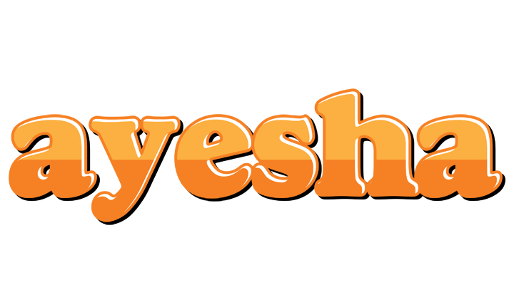 Ayesha orange logo