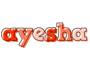 Ayesha paint logo