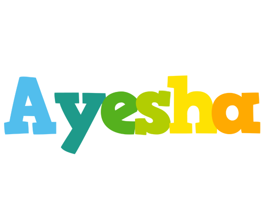 Ayesha rainbows logo