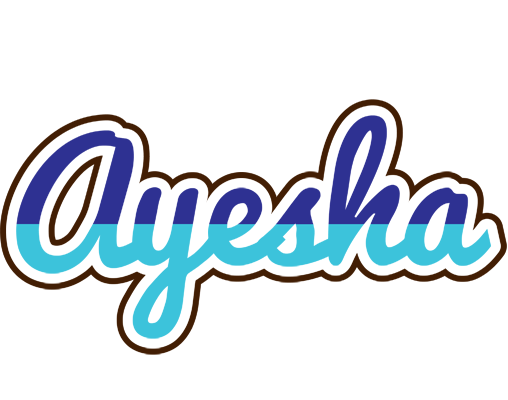 Ayesha raining logo
