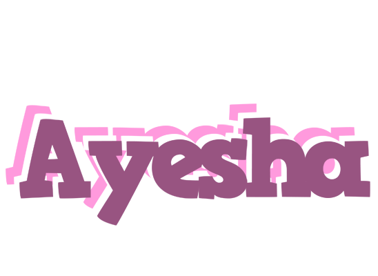 Ayesha relaxing logo