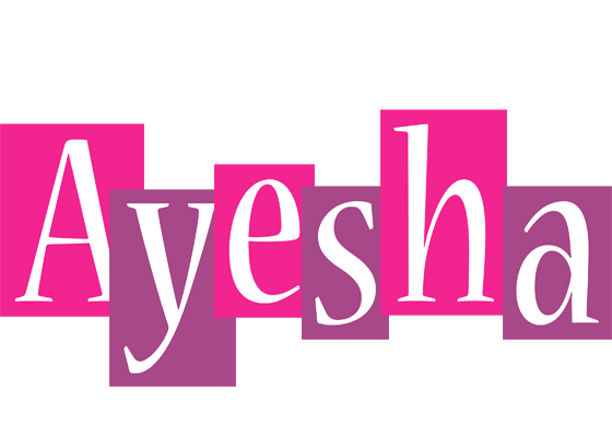 Ayesha whine logo