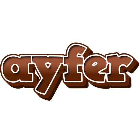 Ayfer brownie logo