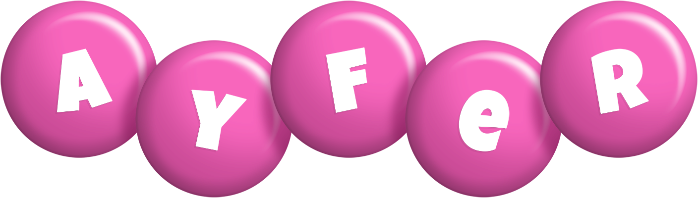 Ayfer candy-pink logo
