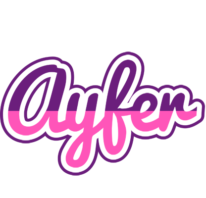 Ayfer cheerful logo