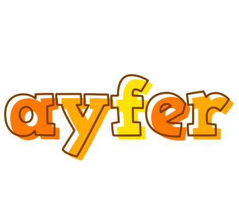 Ayfer desert logo