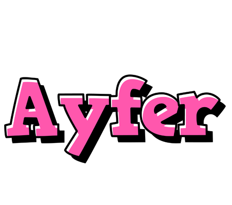 Ayfer girlish logo