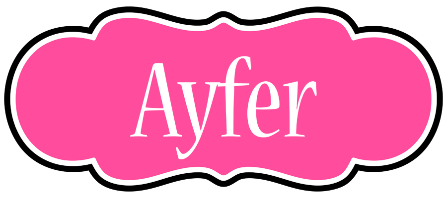 Ayfer invitation logo