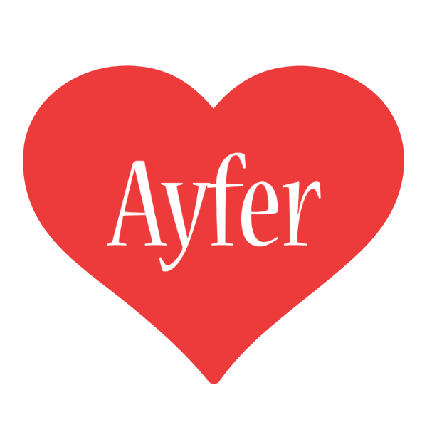 Ayfer love logo