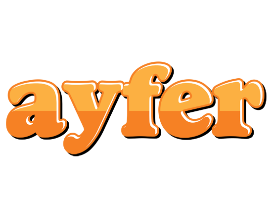 Ayfer orange logo