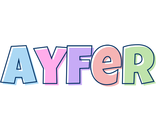 Ayfer pastel logo