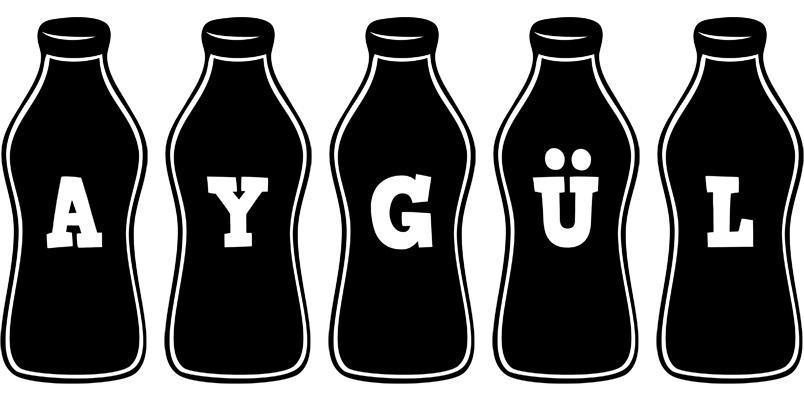 Aygül bottle logo