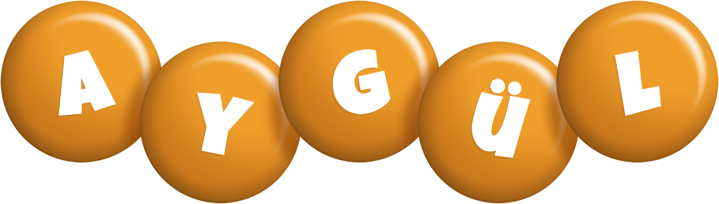 Aygül candy-orange logo