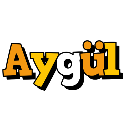 Aygül cartoon logo