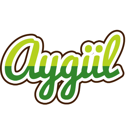 Aygül golfing logo