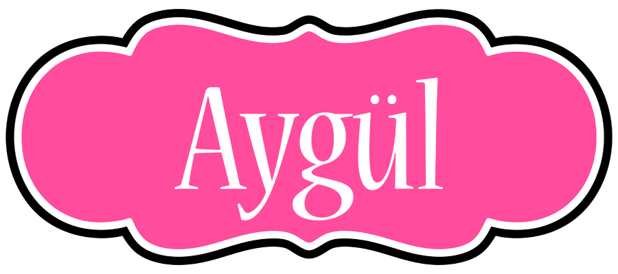 Aygül invitation logo