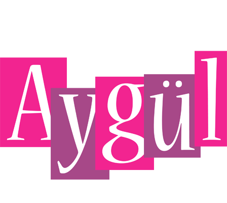 Aygül whine logo